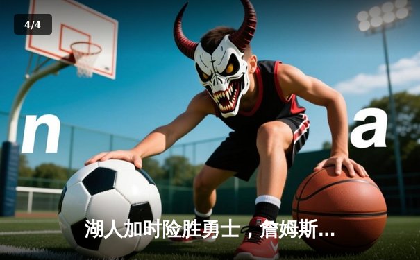 湖人加时险胜勇士，詹姆斯三双锁定季后赛席位 - 4